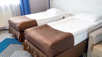 Фото номера Двухместный номер с 1 кроватью или 2 отдельными кроватями Отель Hotel Texas - Żory г. Жоры 2