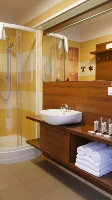 Фото номера Двухместный номер с 1 кроватью или 2 отдельными кроватями Отель Hotel Texas - Żory г. Жоры 5