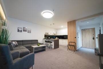 Фото номера Апартаменты с 2 спальнями Апарт-отели Apart-Hotel VIVI RESIDENCE &amp; SPA г. Жоры 8