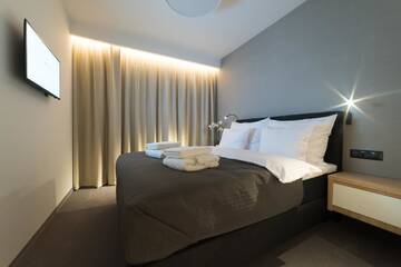 Фото номера Апартаменты с 2 спальнями Апарт-отели Apart-Hotel VIVI RESIDENCE &amp; SPA г. Жоры 8